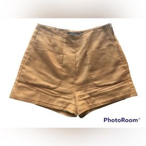 Size 6 Ark & Co Faux Suede Hi Waisted Shorts